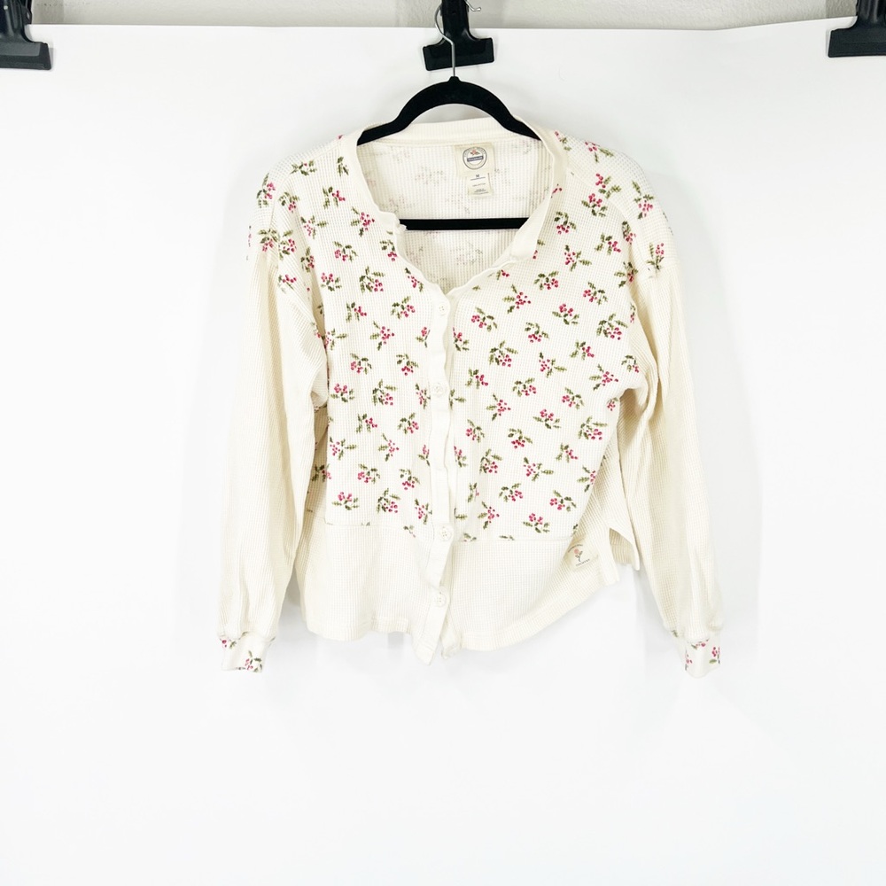 Vintage 90s Victoria’s Secret Floral Print Cardigan